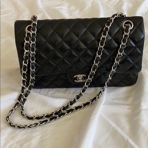 Chanel double flap handbag